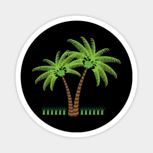 Coconut Trees Magnet